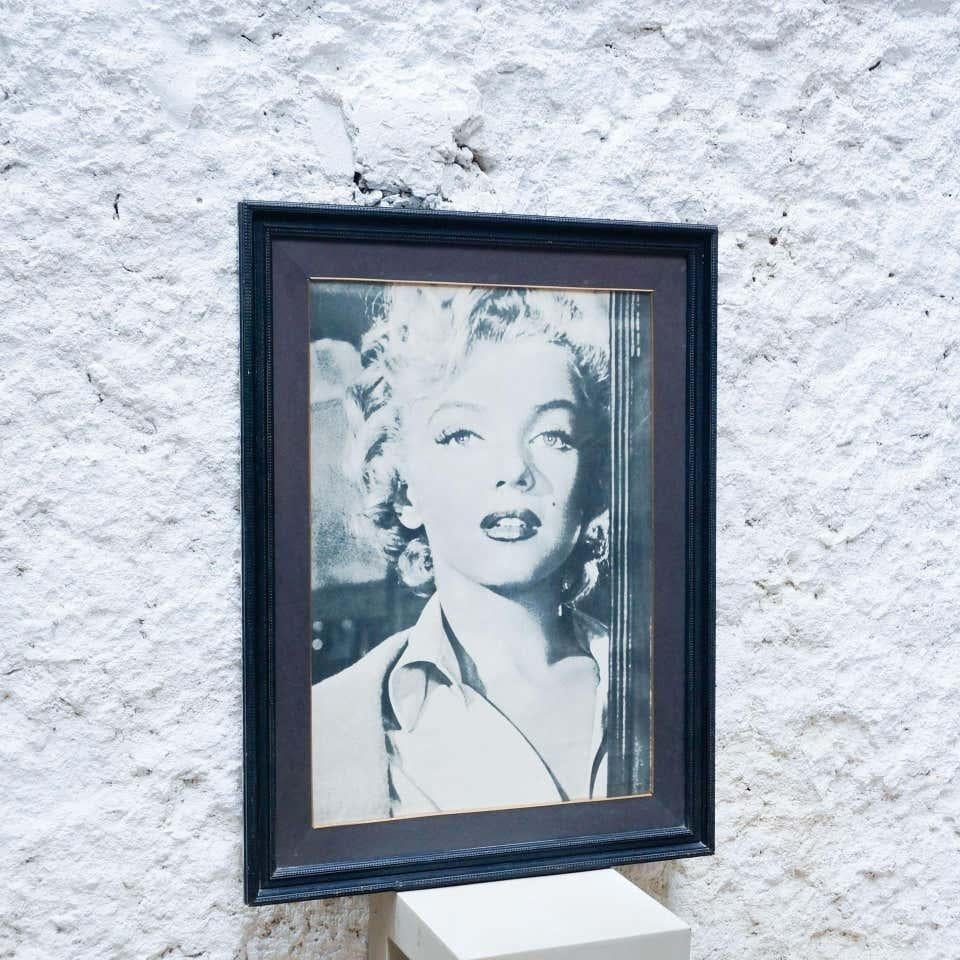 Großer Vintage-Fotodruck von Marilyn Monroe, 20. Jahrhundert (Moderne der Mitte des Jahrhunderts) im Angebot