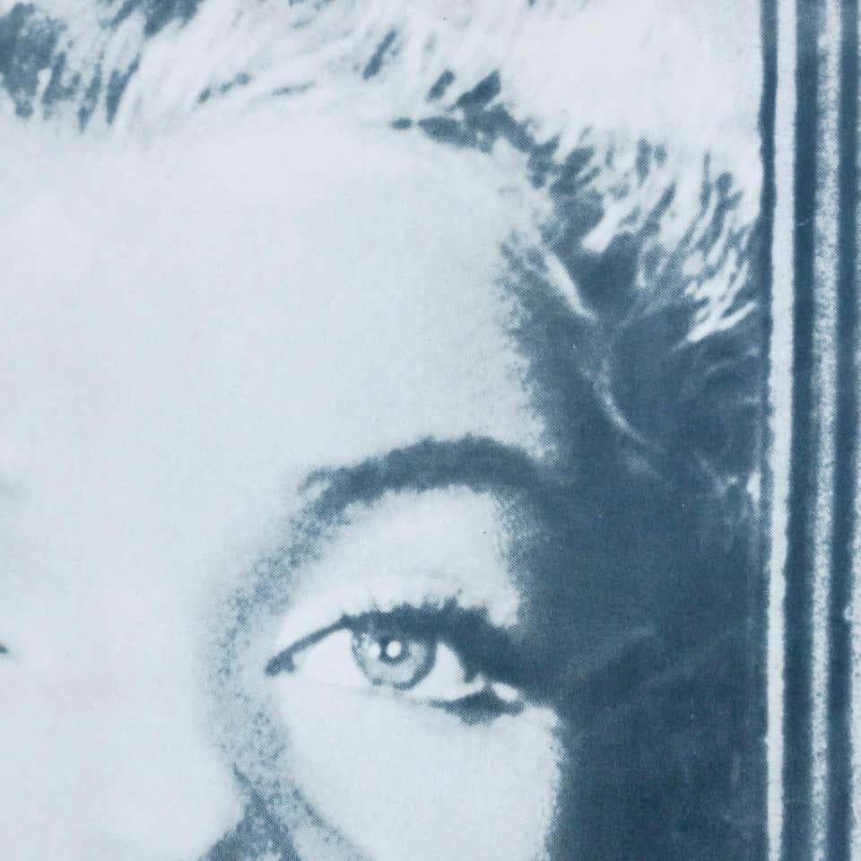 Großer Vintage-Fotodruck von Marilyn Monroe, 20. Jahrhundert (Holz) im Angebot