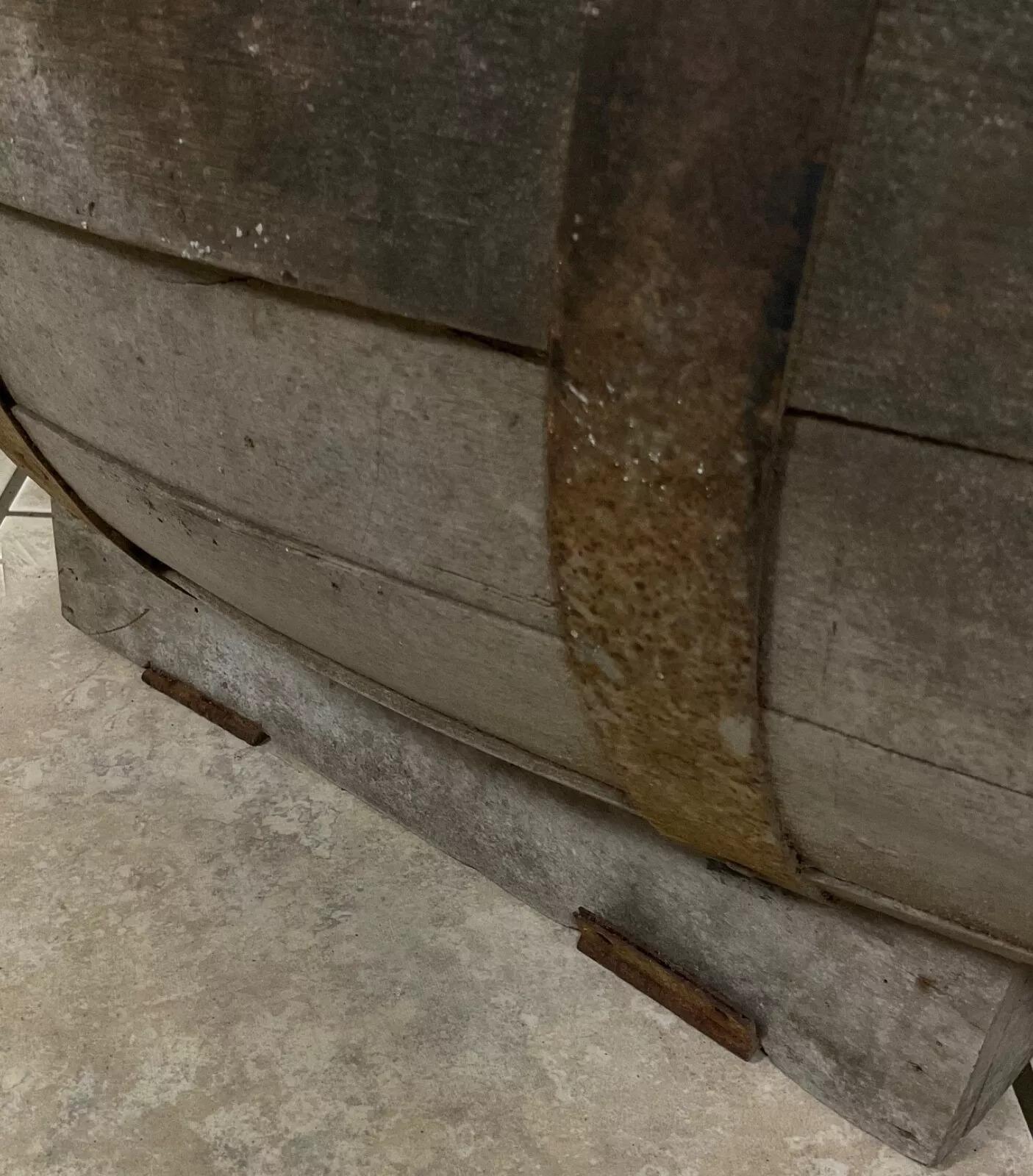Zangola per burro della Normandia del 20° secolo - Pezzo decorativo in legno - 2Y493 in vendita 1