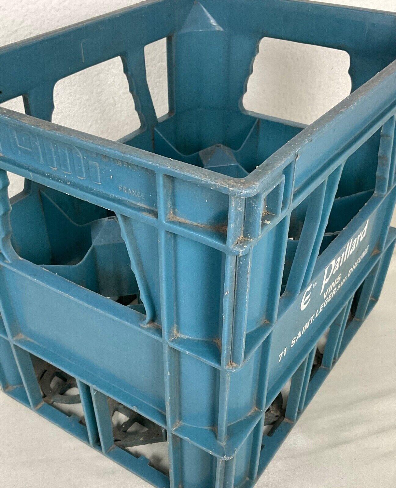 Vintage 20th-Century Paillard Bottle Crate - French Utility Charm - 2Y550 For Sale 2