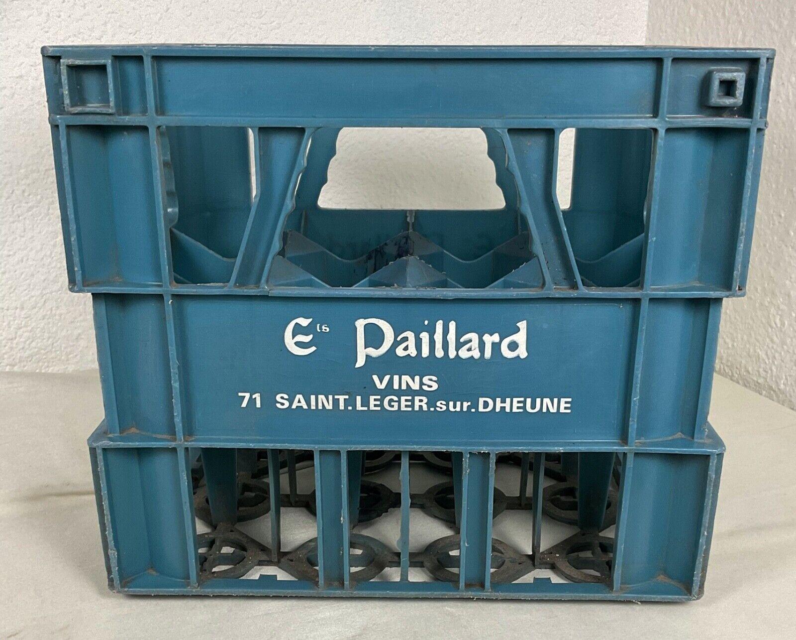 Vintage 20th-Century Paillard Bottle Crate - French Utility Charm - 2Y550 For Sale 4