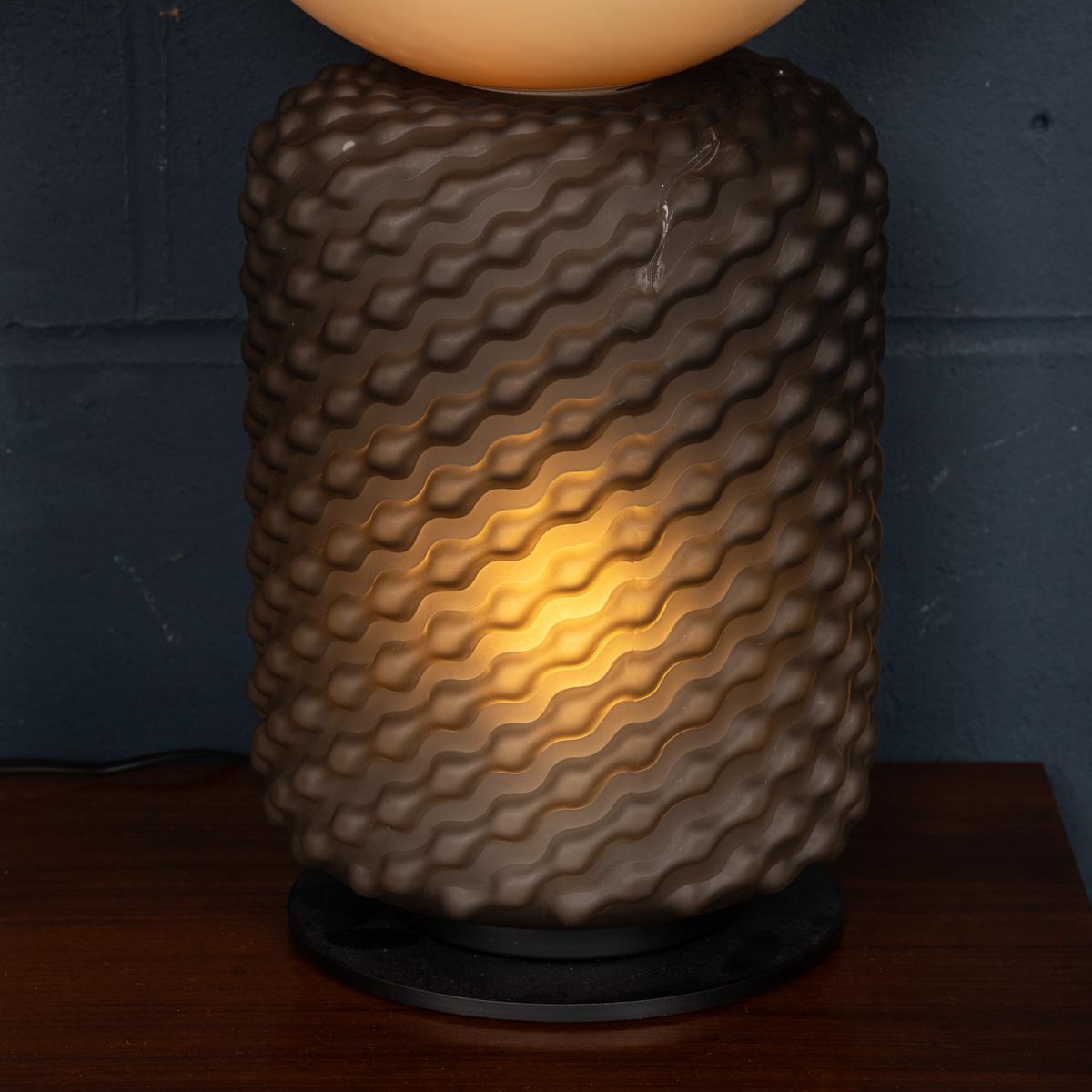 Vintage 20th Century Pair of Italian Cassina Ficupala Style Table Lamps 4