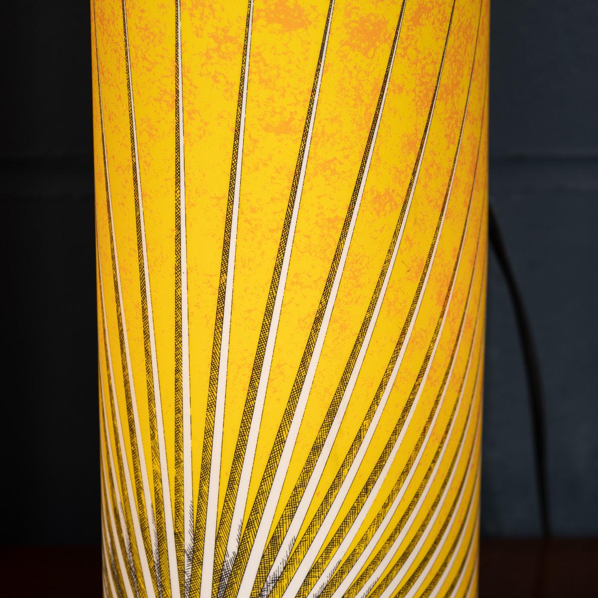 Vintage 20th Century Pair Of Italian Table Lamps By Fornasetti 8