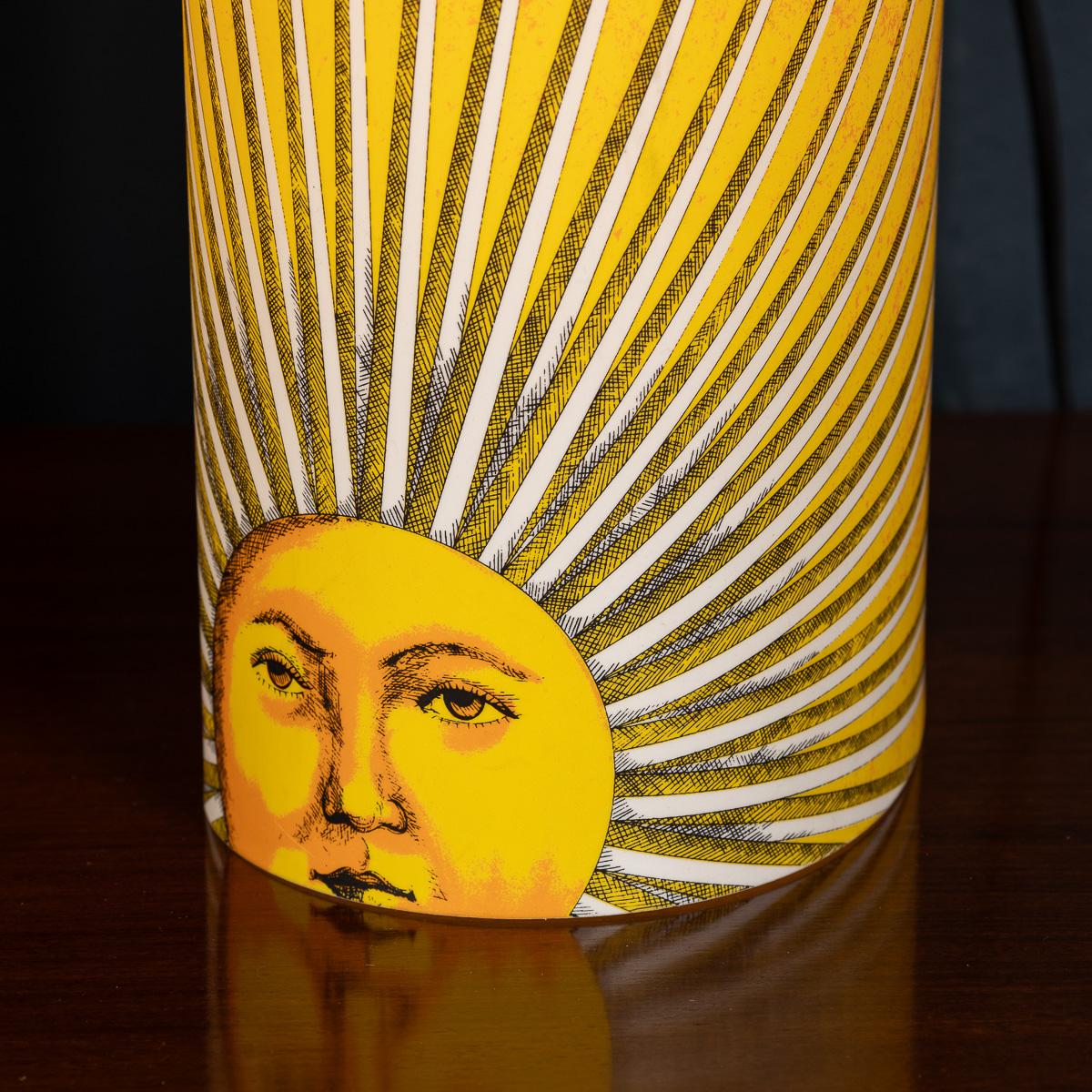 Vintage 20th Century Pair Of Italian Table Lamps By Fornasetti 10