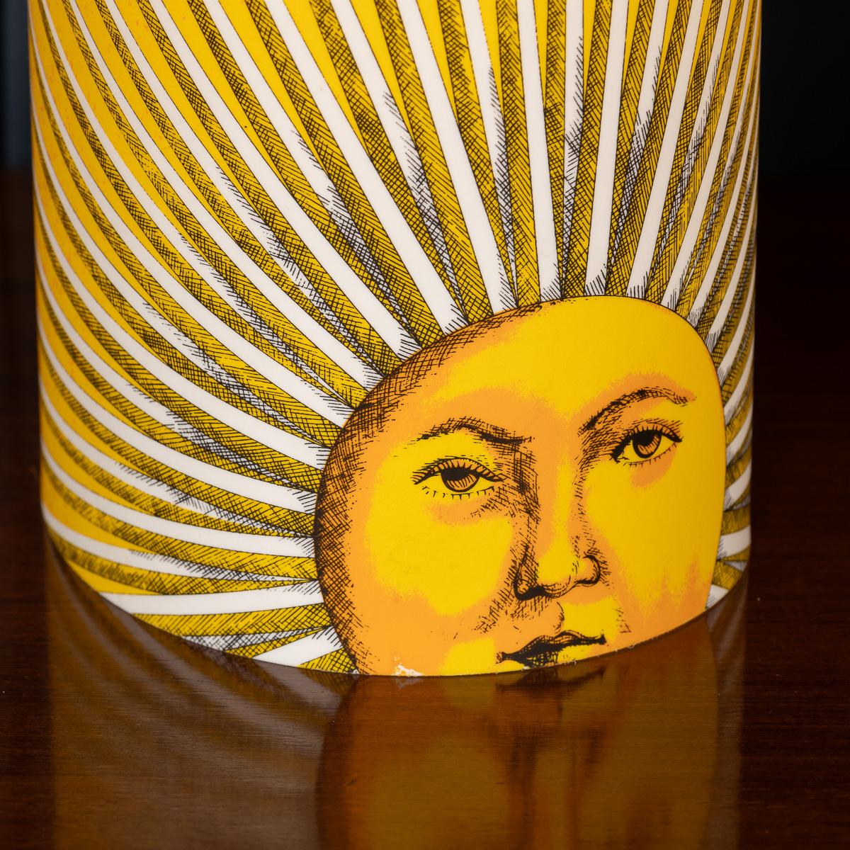 Vintage 20th Century Pair Of Italian Table Lamps By Fornasetti 3