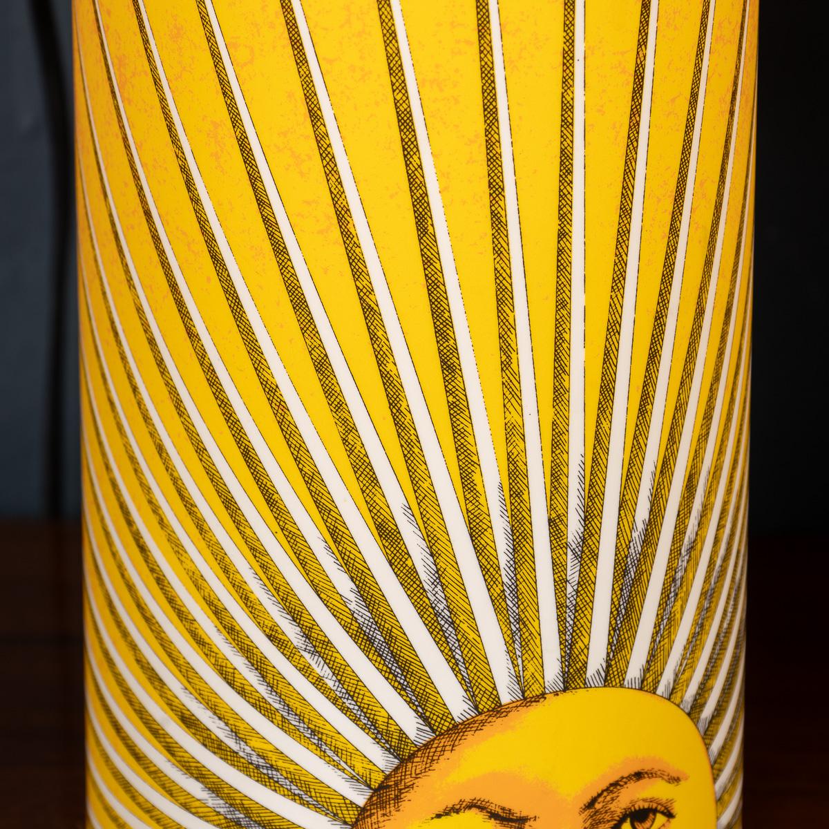 Vintage 20th Century Pair Of Italian Table Lamps By Fornasetti 4
