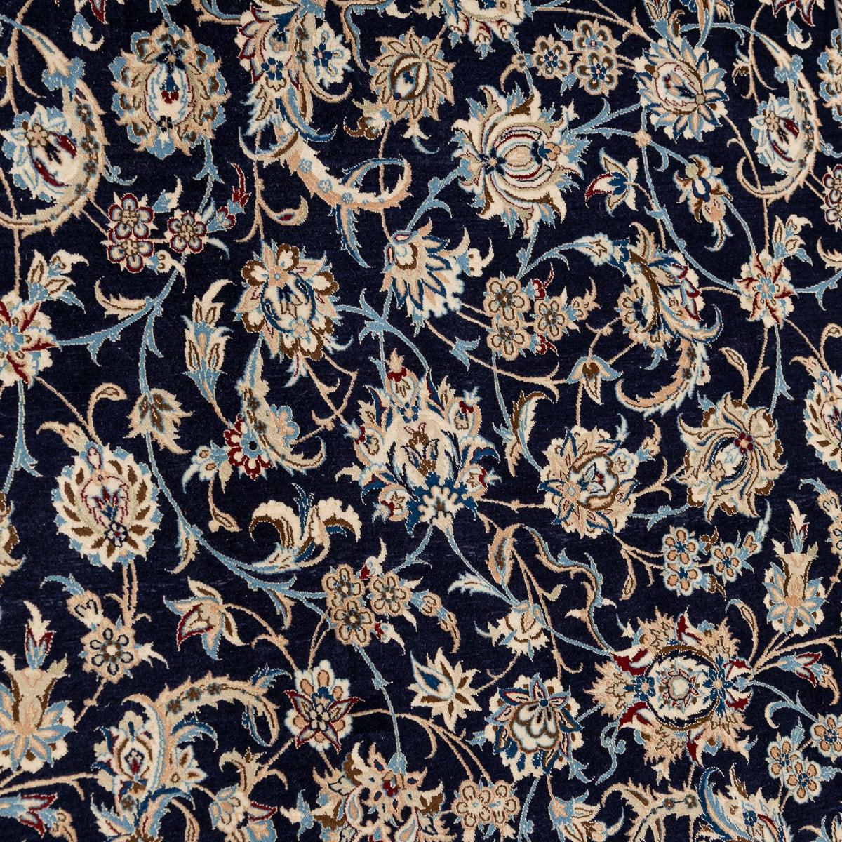 20ième siècle Tapis persan Nain 4La vintage du 20ème siècle, fabriqué à la main, vers 1980 en vente