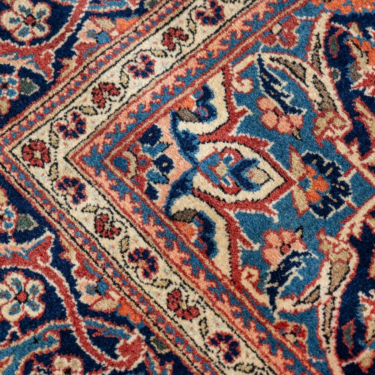 Persischer handgefertigter Kashan-Teppich des 20. Jahrhunderts, um 1930 (Asiatisch) im Angebot