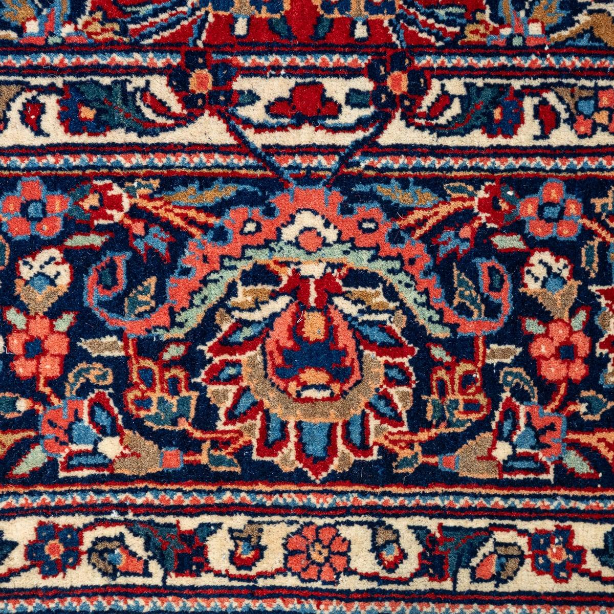 Persischer handgefertigter Kashan-Teppich des 20. Jahrhunderts, um 1930 im Angebot 2