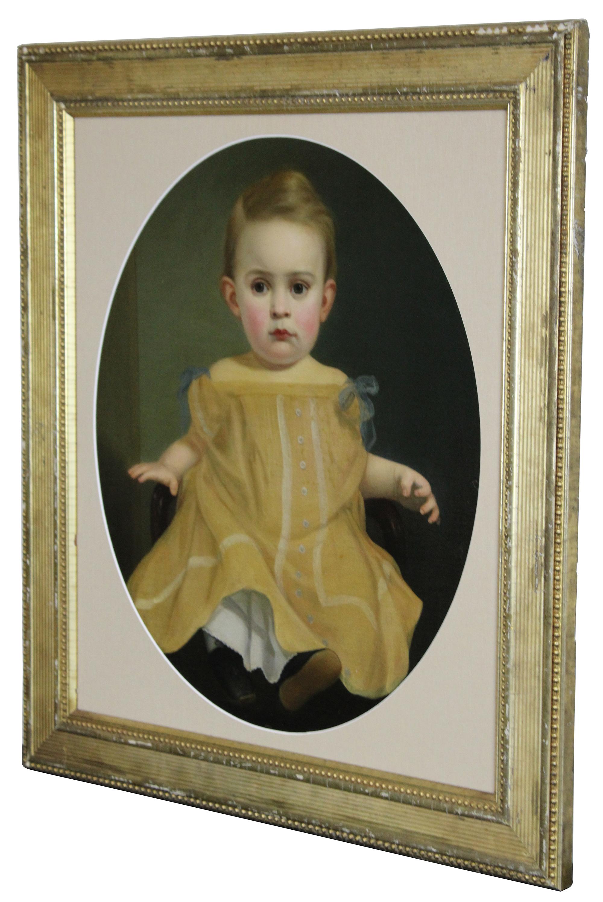 oil painting baby images