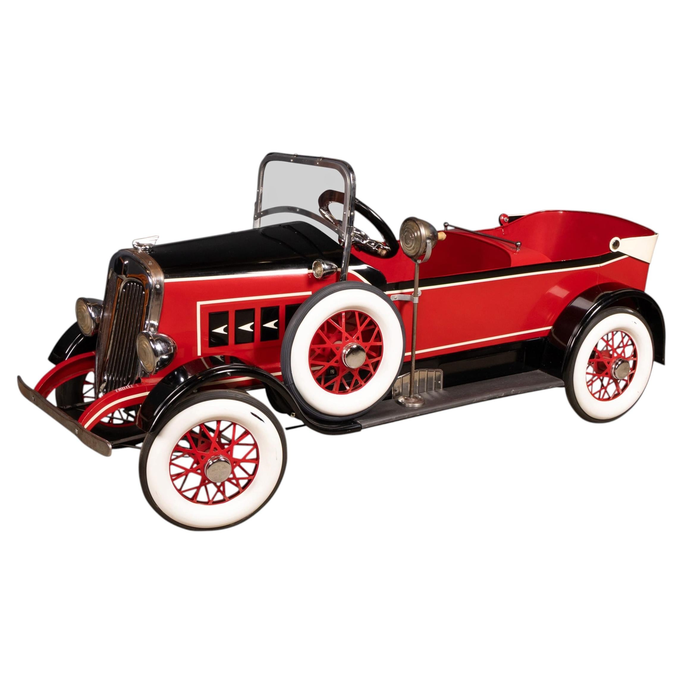 Vintage 20th Century Rare American Packard Two Seat Pedal Car