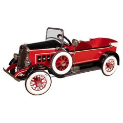 Vintage 20th Century Rare American Packard Two Seat Pedal Car