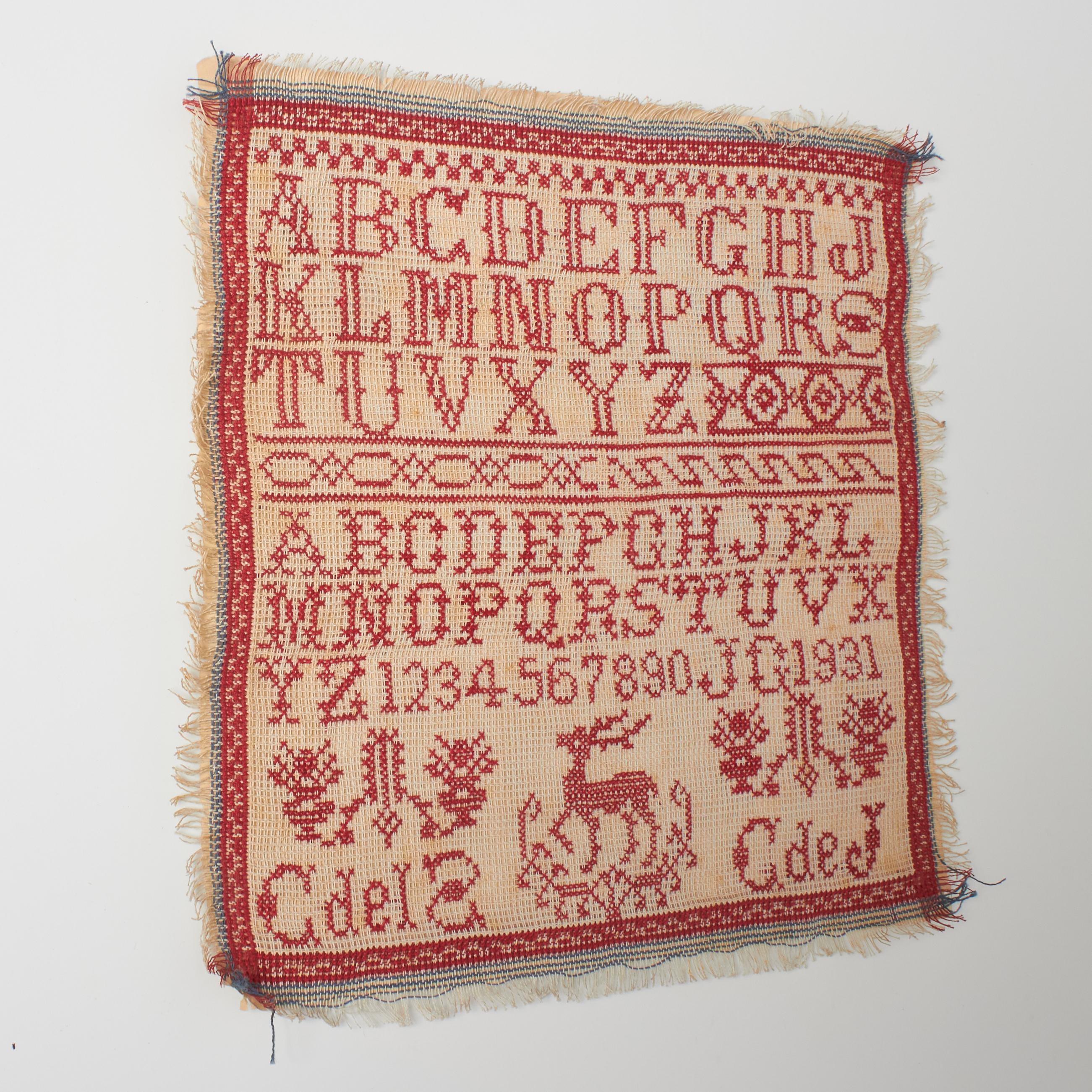 cross stitch alphabet and numbers
