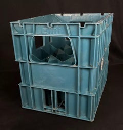 Vintage 20th Century R.M Bottle Crate, Plastic, 35x40x30 cm - 2Y541