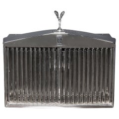 Vintage 20th Century Rolls Royce Radiator Grille Humidor & Accessory Case