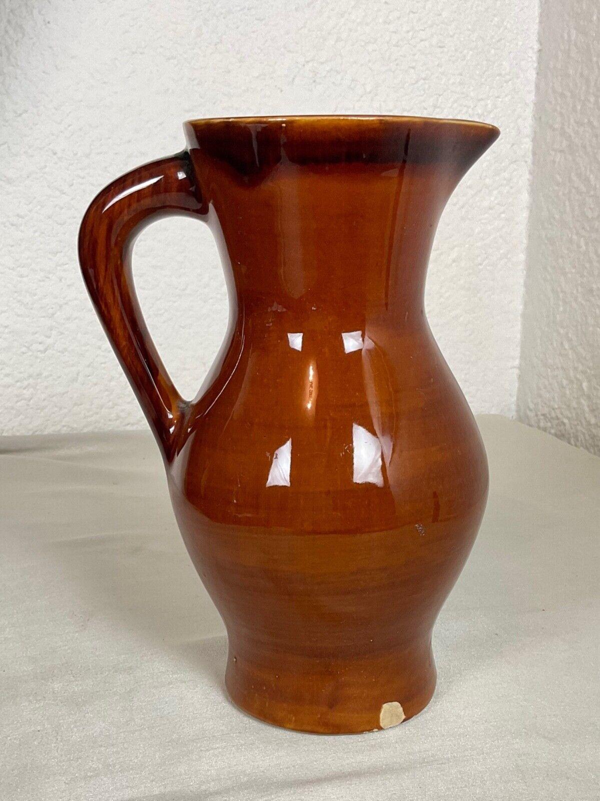 Pichet vintage en céramique du 20e siècle de Saint Clément, France - 2Y544 Bon état - En vente à Bordeaux, FR