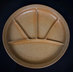 Vintage 20th Century Set of 8 Fondue Plates – Stoneware - 2Y518