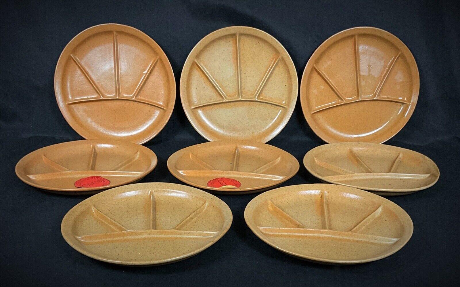 Set di 8 piatti da fonduta vintage del XX secolo - Gres - 2Y518 in vendita 4
