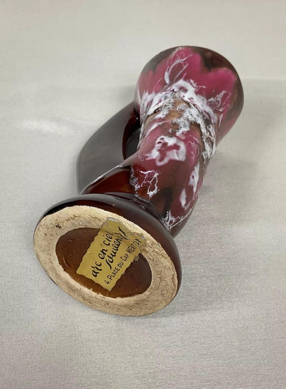 Ceramica Vaso Soliflores d'epoca del XX secolo - stile 