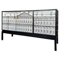 Vintage 20th Century Stag Minstrel Sideboard