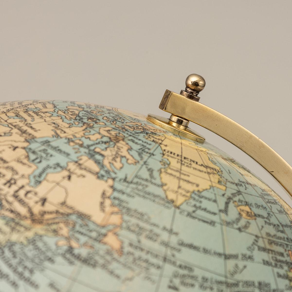 Metal Vintage 20th Century Terrestrial Globe By Geographica Of Fleet St, London c.1960