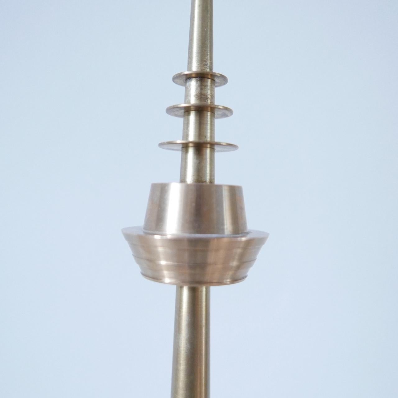 Brass Vintage 20th Century TV Tower Model Collection For Sale
