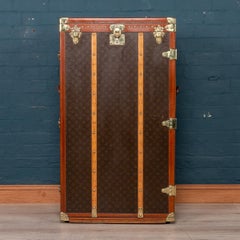 Vintage 20th Century Very Unusual Louis Vuitton Wardrobe Trunk, circa 1950
