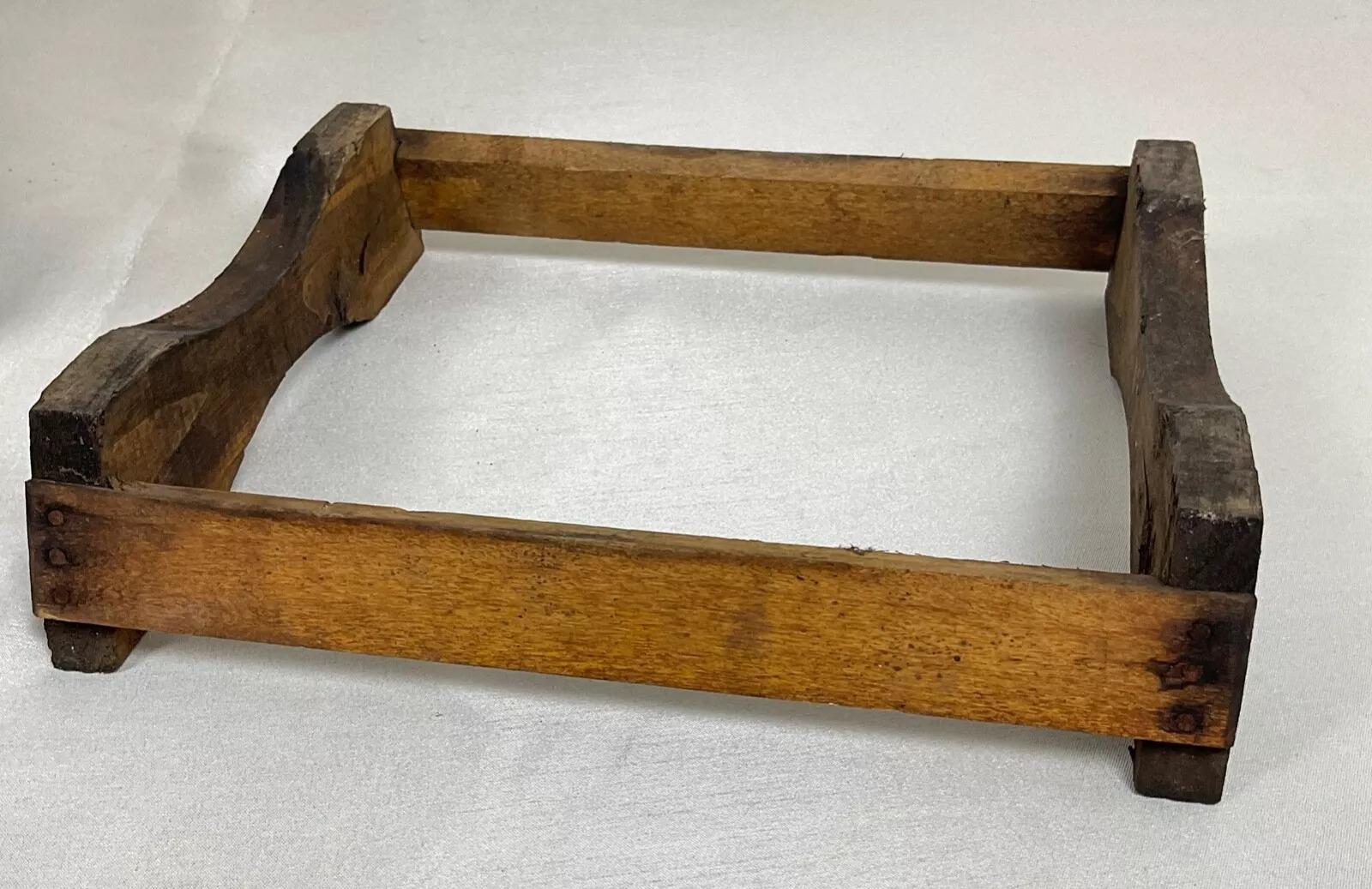 Vintage 20th Century Wooden Barrel with Forged Iron Bands and Stand - 2Y502 For Sale 3