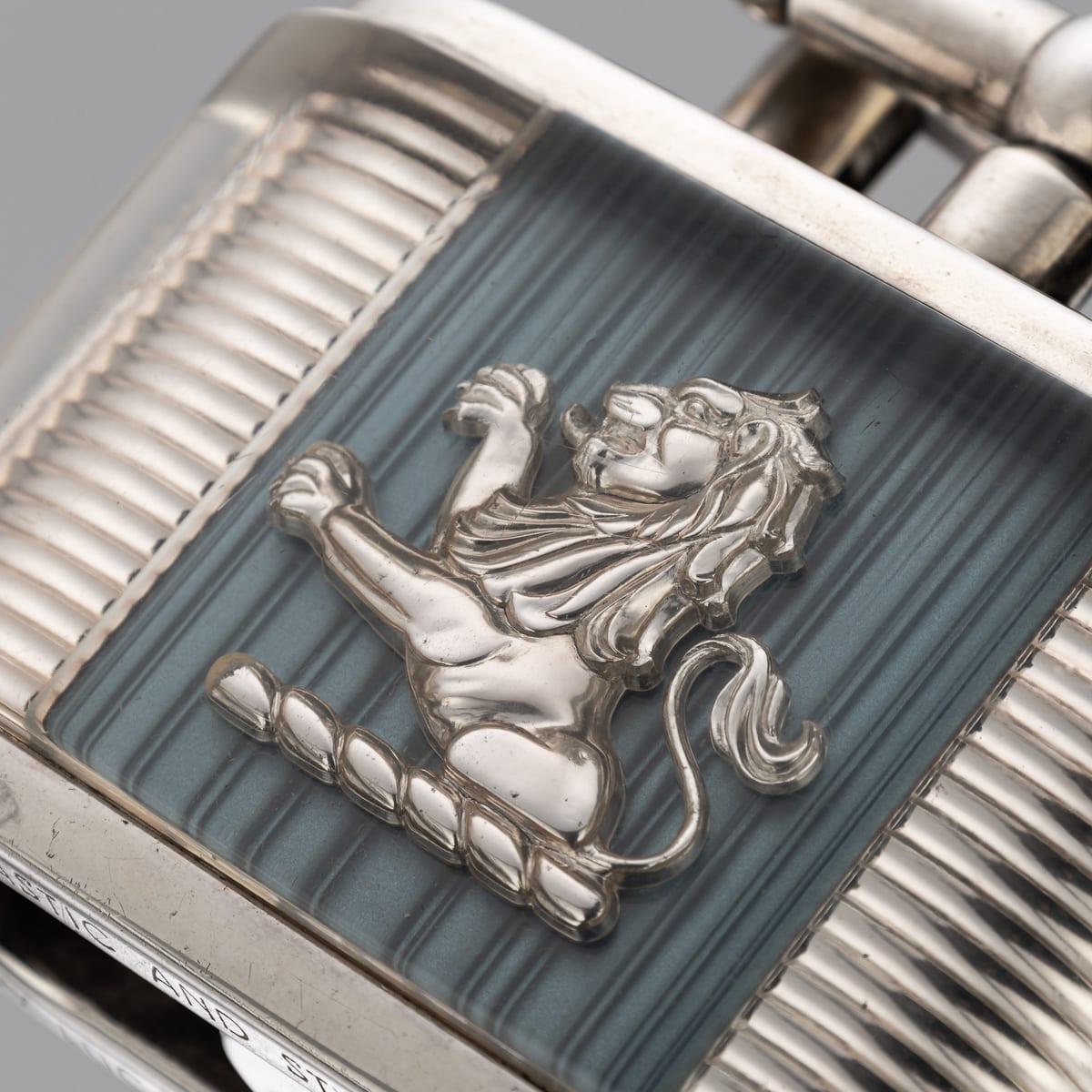 Accendino d'epoca da tavolo Dunhill Half-Giant Joseph Lucas Clear Lucite, 1950 ca. in vendita 13