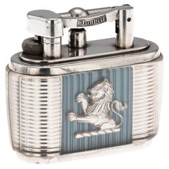 Vintage 20thC Dunhill Half-Giant Joseph Lucas Clear Lucite Table Lighter c.1950