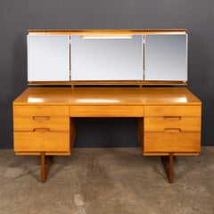 Vintage 20thC English "Q" Dressing Table von Gunther Hoffstead für Uniflex c.1960