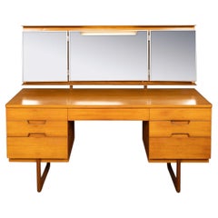 Vintage 20thC English "Q" Dressing Table von Gunther Hoffstead für Uniflex c.1960