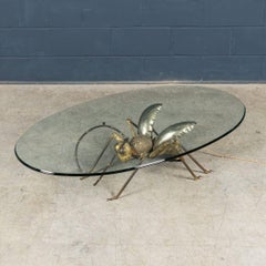 Vintage 20thC French Illuminating Coffee Table By Henri Fernandez c.1970