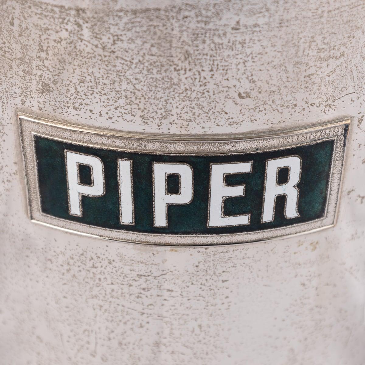 Plaqué argent Vintage 20thC French Silver Plated Piper-Heidsieck Reims Champagne / Wine Cooler en vente