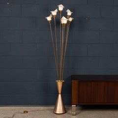 Vintage 20thC Italian 'Calla' Floor Lamp By Angelo Lelli For Arredoluce c.1960