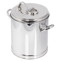 Vintage 20thC Italian Silver Plated Ice Bucket By Gucci c.1980
