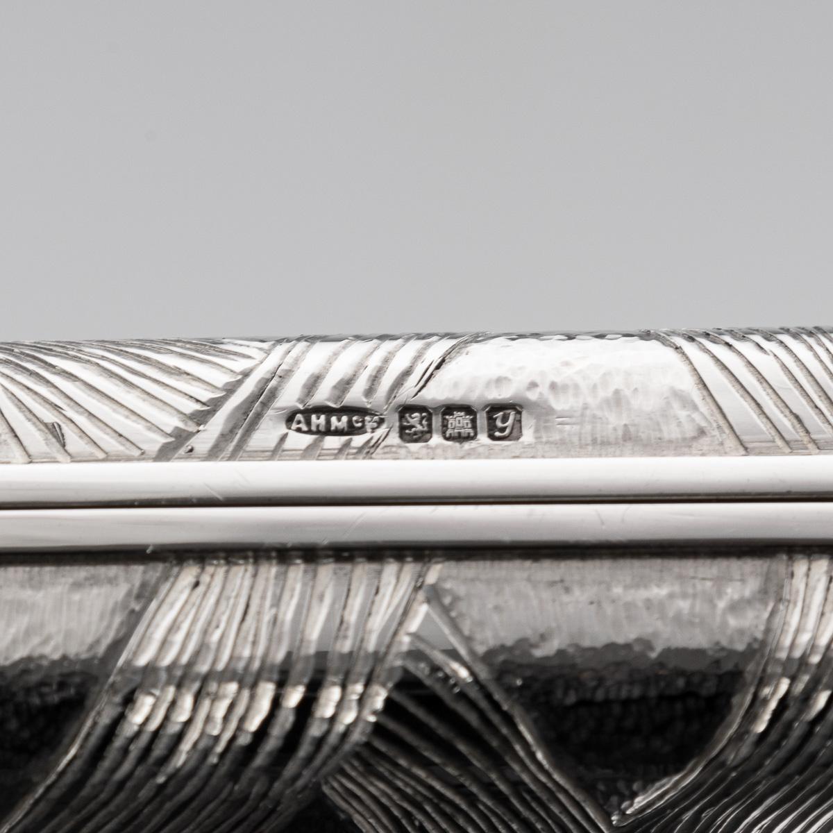 Schottisches Fliegenfischenetui aus massivem Silber des 20. Jahrhunderts, Angus Mcfadyen, ca. 1998 im Angebot 9