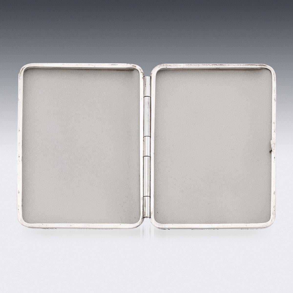 Schottisches Fliegenfischenetui aus massivem Silber des 20. Jahrhunderts, Angus Mcfadyen, ca. 1998 im Angebot 2
