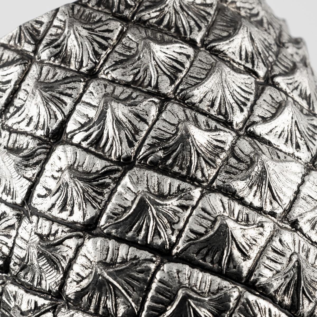 Vintage 20thC Silver Plated Pineapple Ice Bucket By Mauro Manetti, Italy c.1970 en vente 4