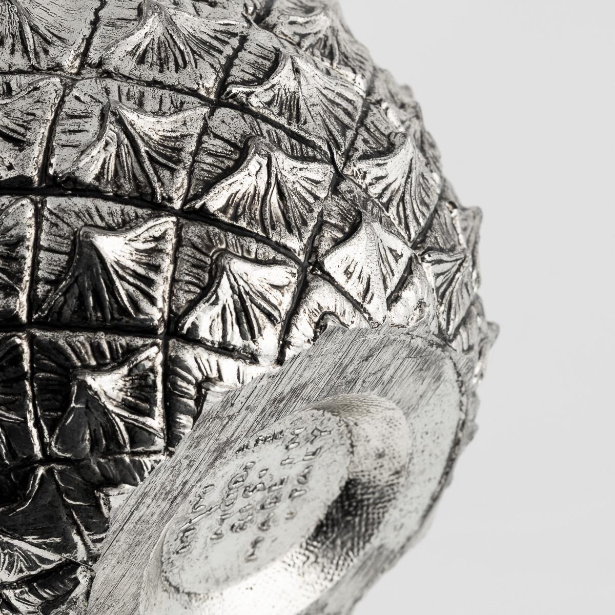 Vintage 20thC Silver Plated Pineapple Ice Bucket By Mauro Manetti, Italy c.1970 en vente 8
