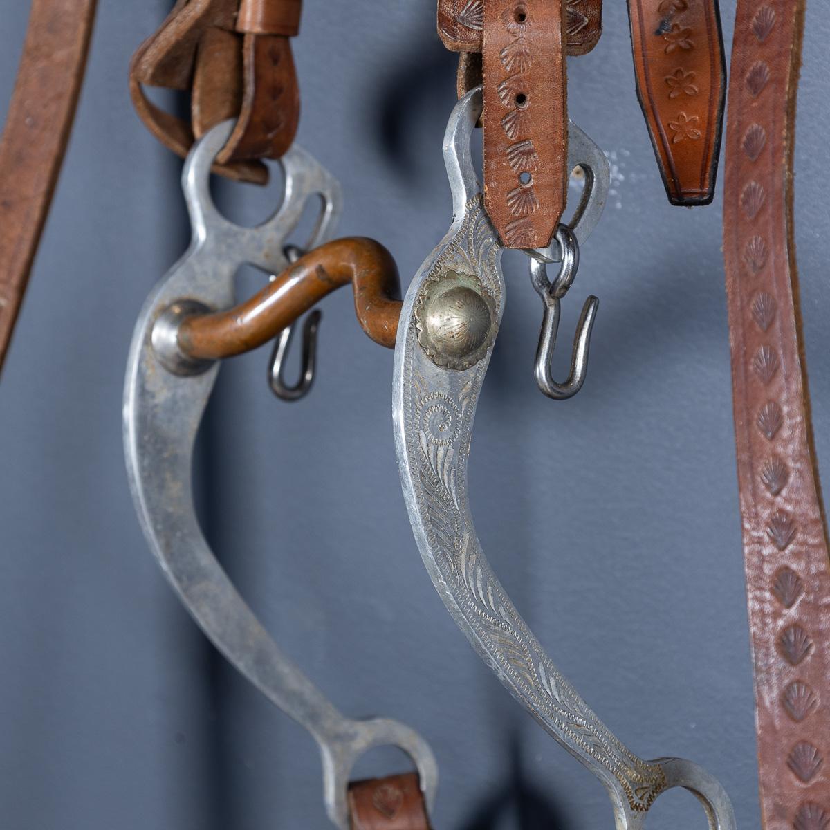 Saddle western du 20e siècle avec bride et Martingale, c.1970 en vente 7