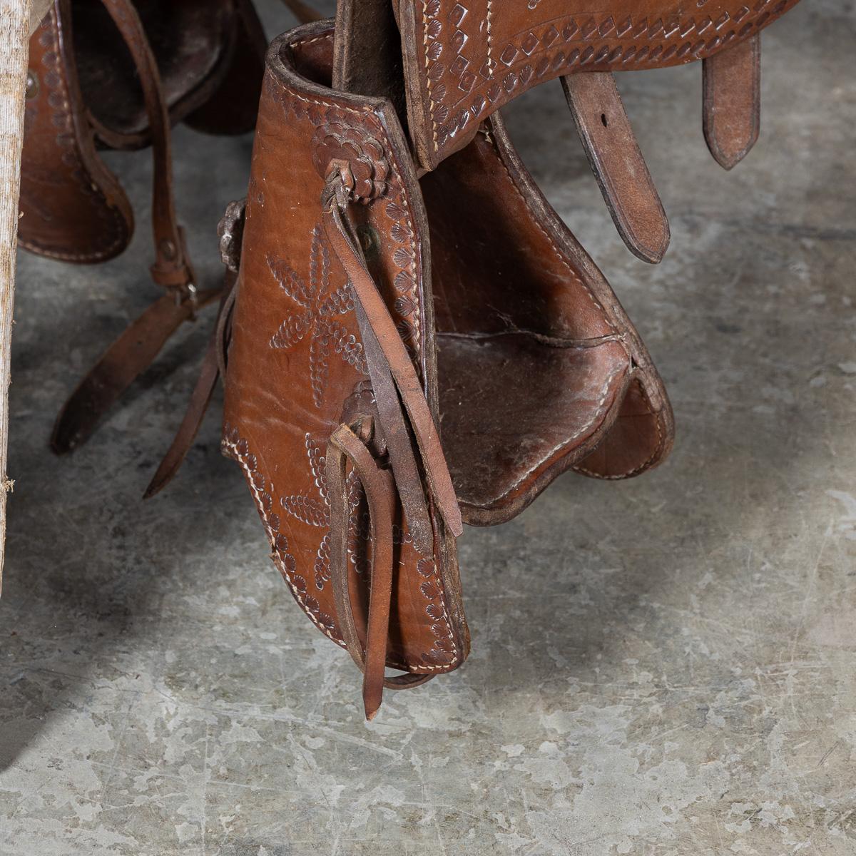 Saddle western du 20e siècle avec bride et Martingale, c.1970 Bon état - En vente à Royal Tunbridge Wells, Kent