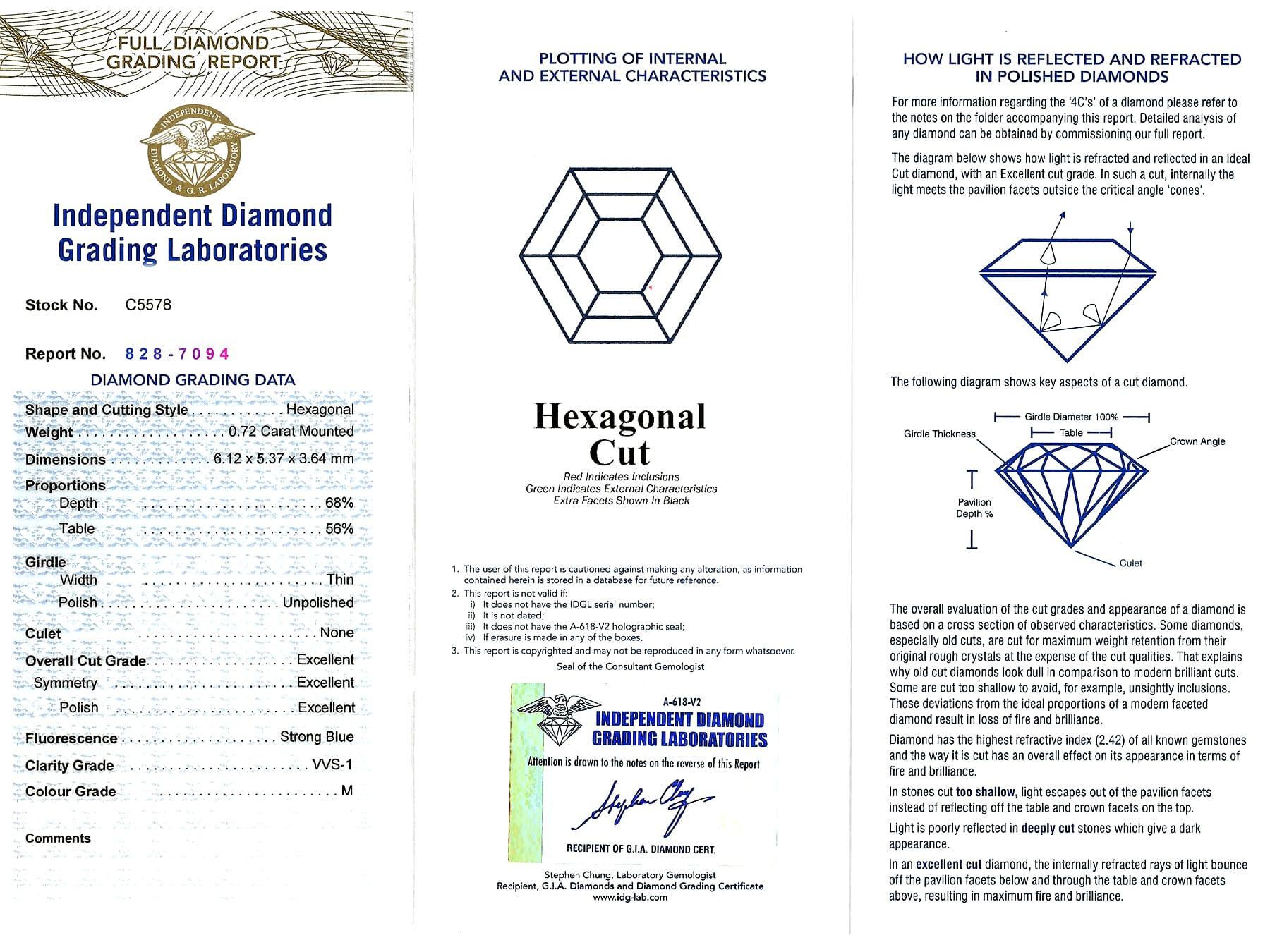 2,17 Karat Diamant- und Gelbgold-Ohrringe, um 1950 im Angebot 5