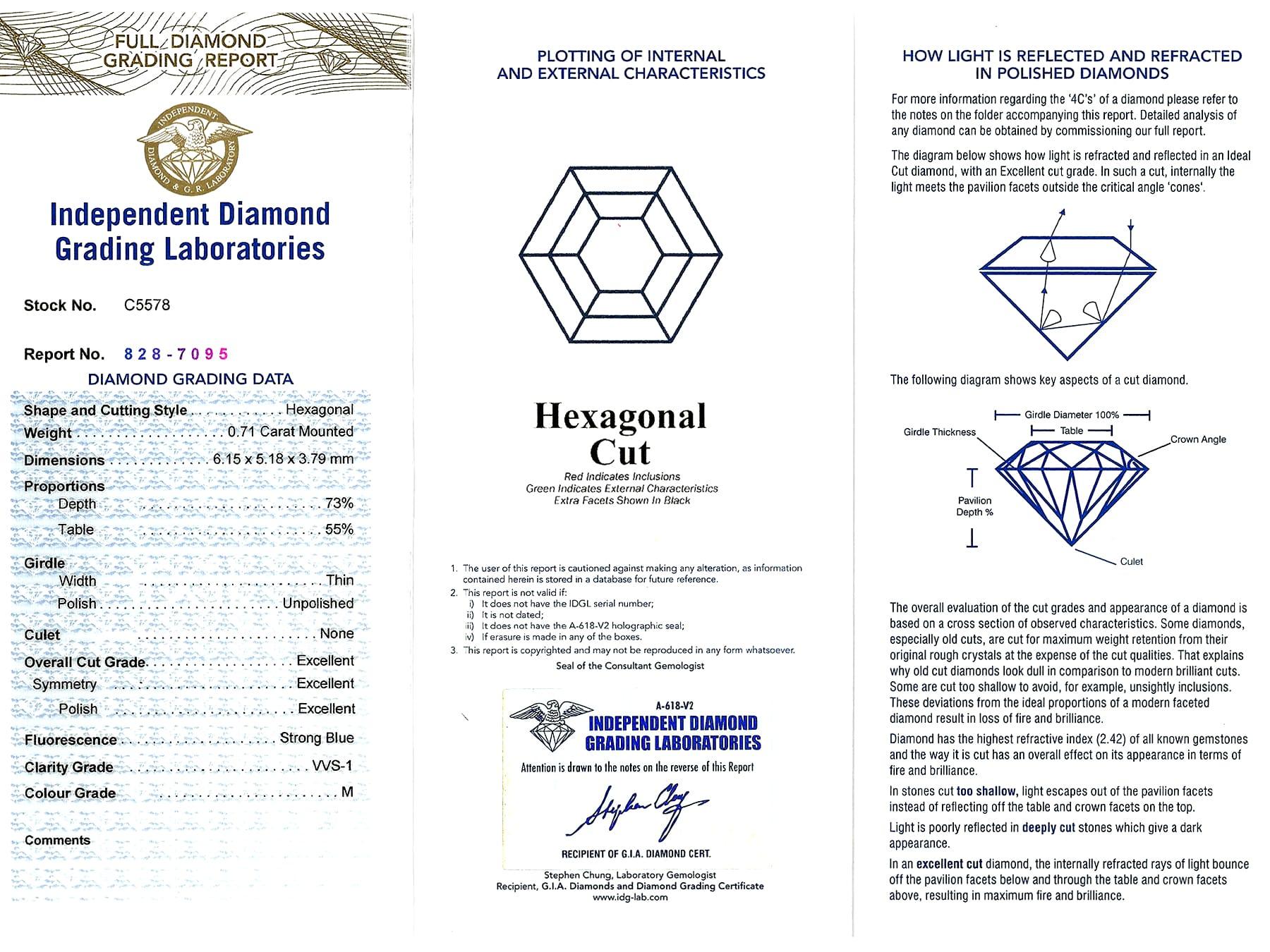 2,17 Karat Diamant- und Gelbgold-Ohrringe, um 1950 im Angebot 6