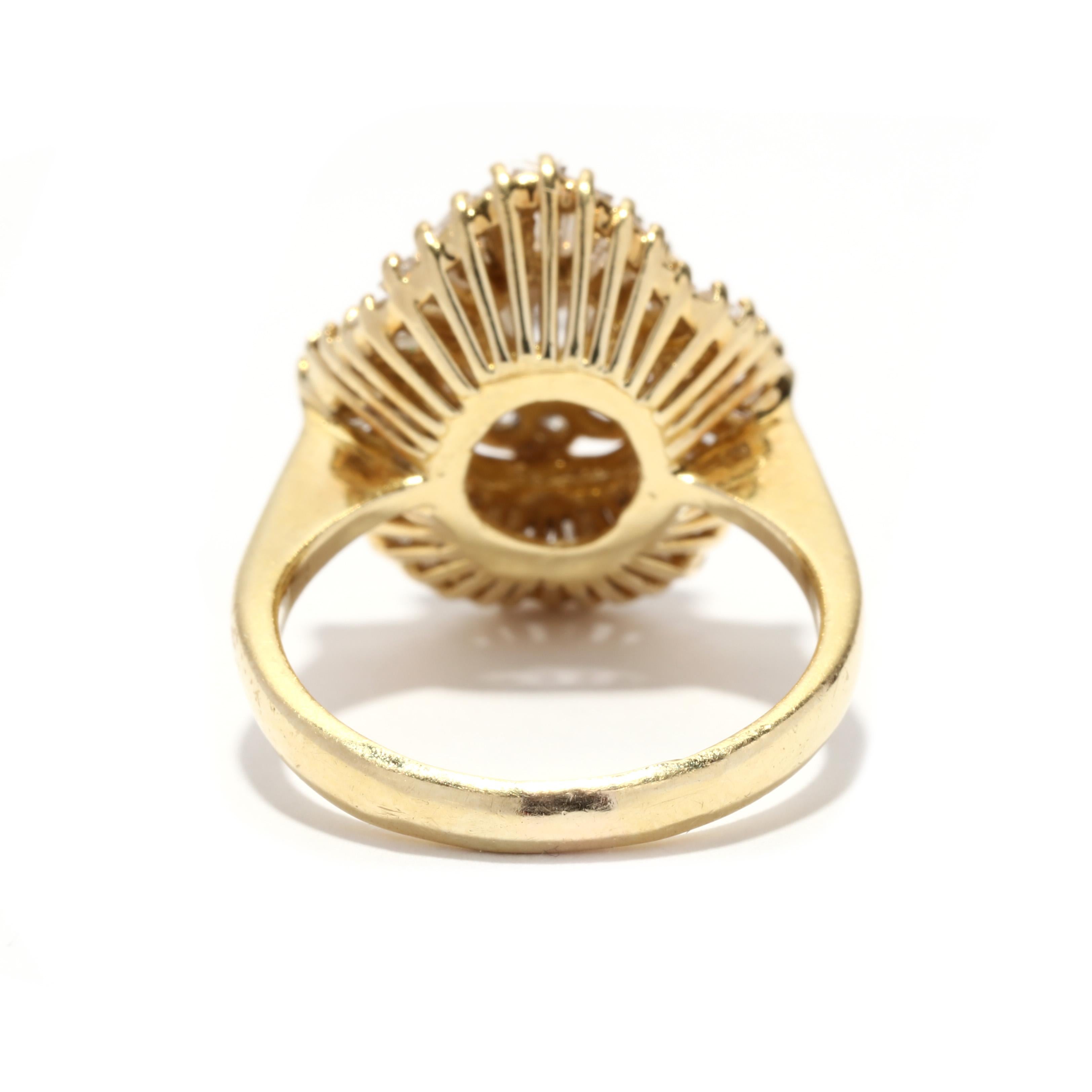 oval ballerina ring