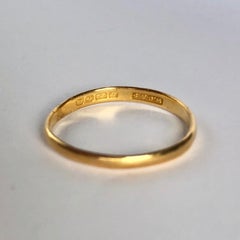 Vintage 22 Carat Gold Band