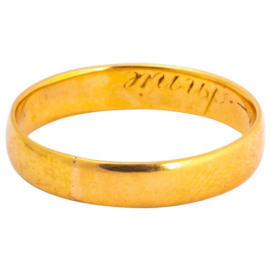 Vintage 22 Carat Gold Band