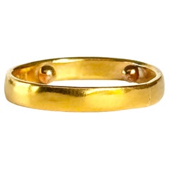 Anillo vintage de oro de 22 quilates