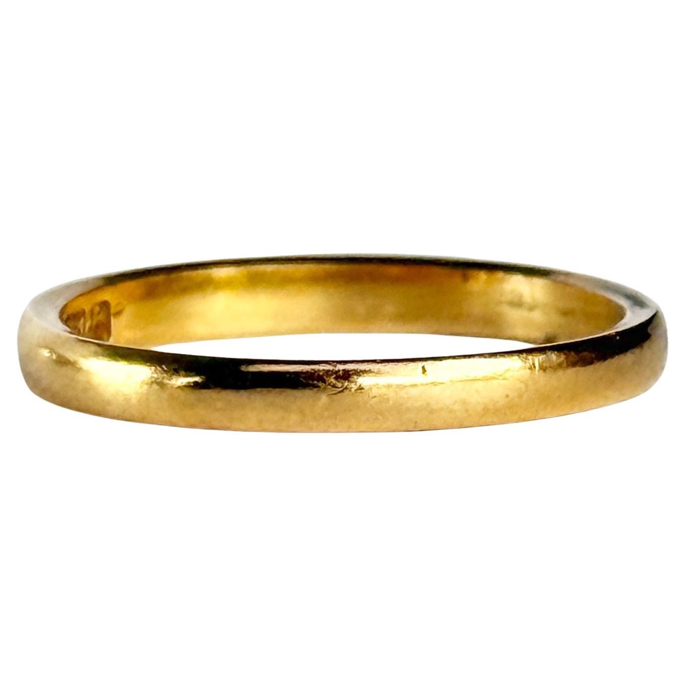 Vintage 22 Carat Gold Band