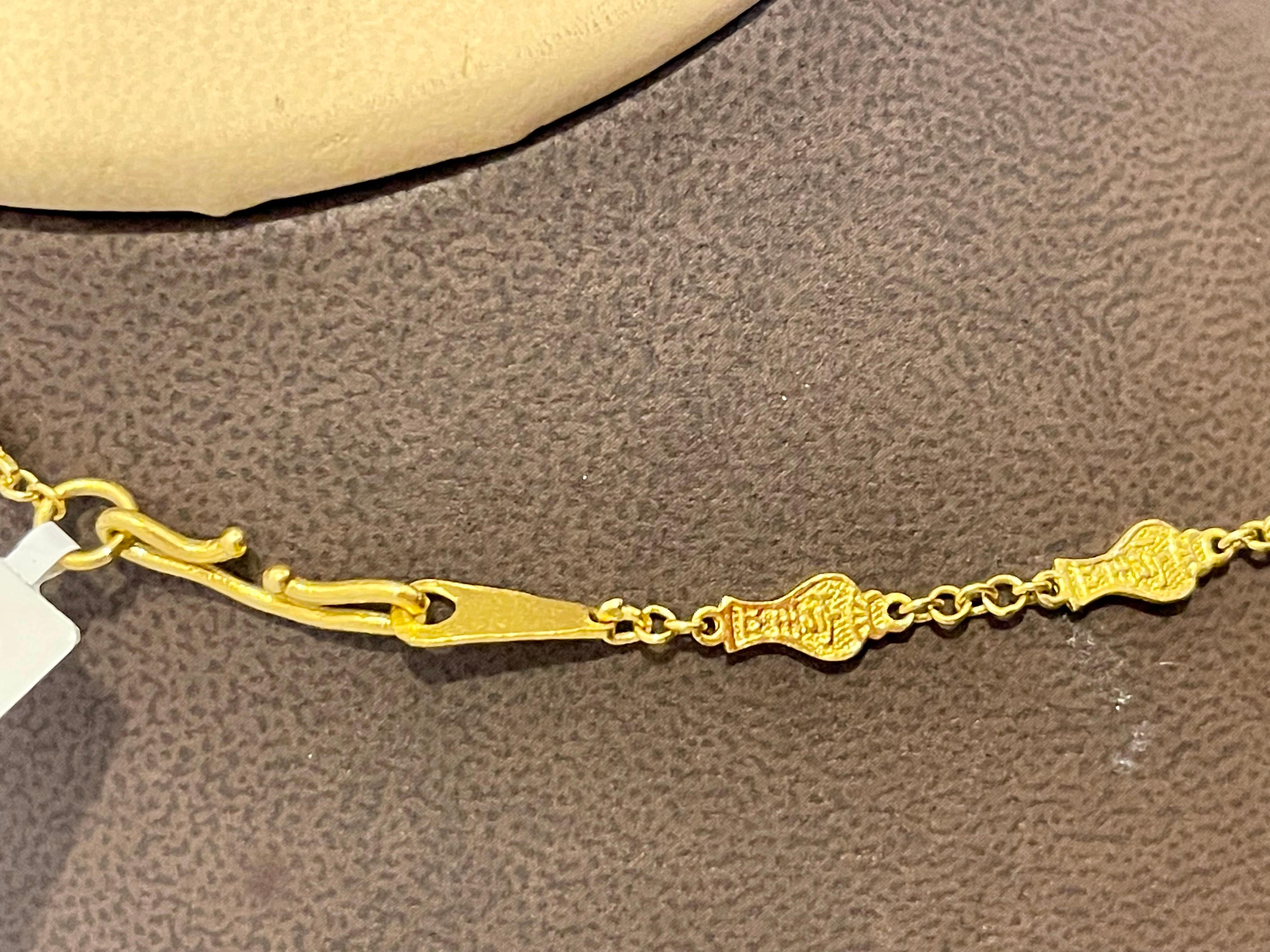 Women's Vintage 22 Karat Yellow Gold 12 Gm Chain Necklace